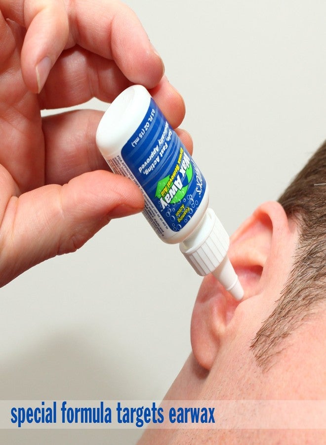 Mack's Wax Away Ear Wax Removal System - 0.5 FL OZ Ear Drops with Ear Syringe - Image 3